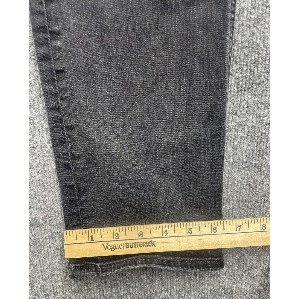 Paige Cindy Jean Womens 27 Endless Night Gray High Rise Straight USA made - Picture 9 of 9